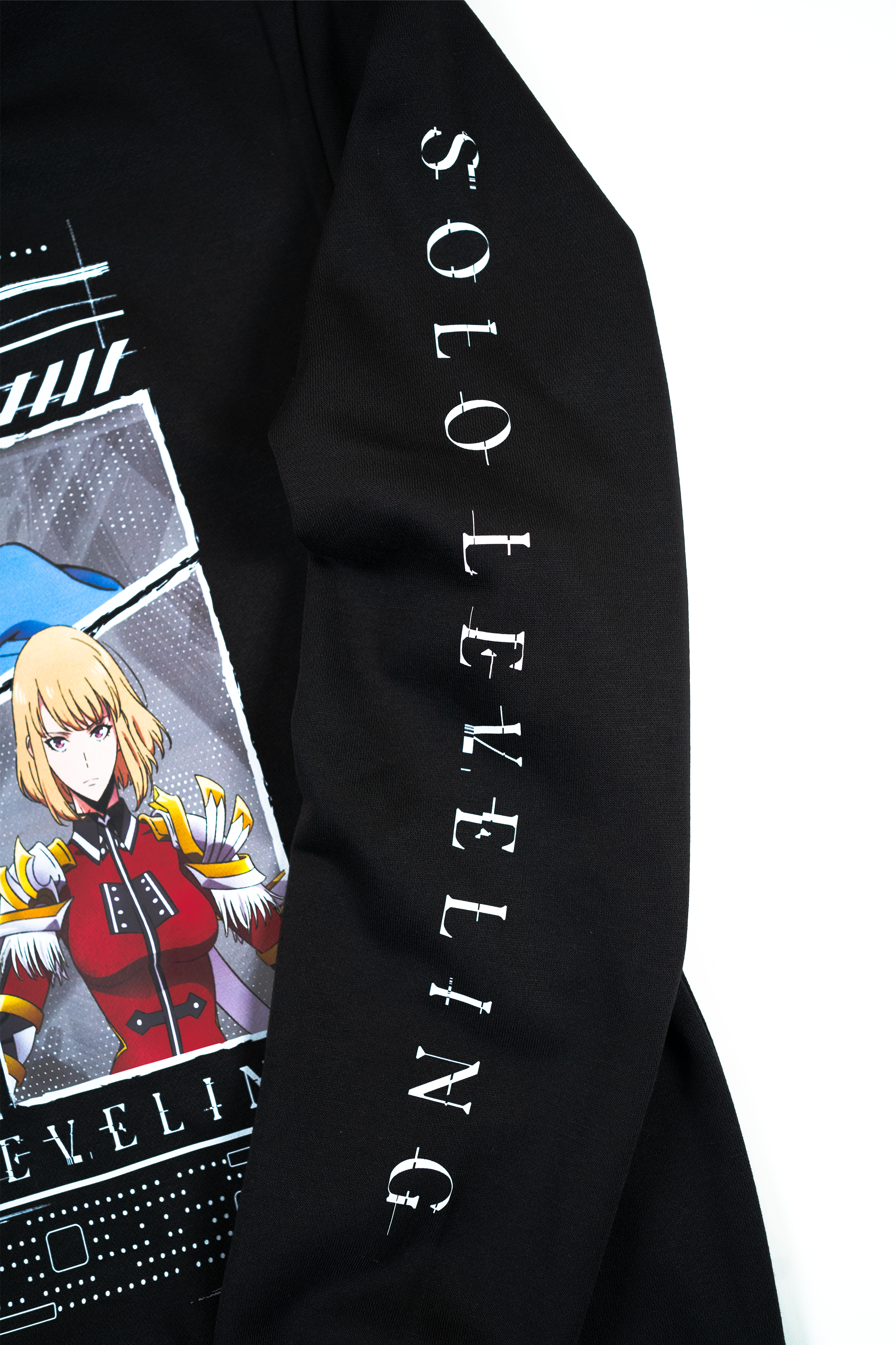 Ryusei x Solo Leveling | Hoodie Hunter Solo Leveling Black