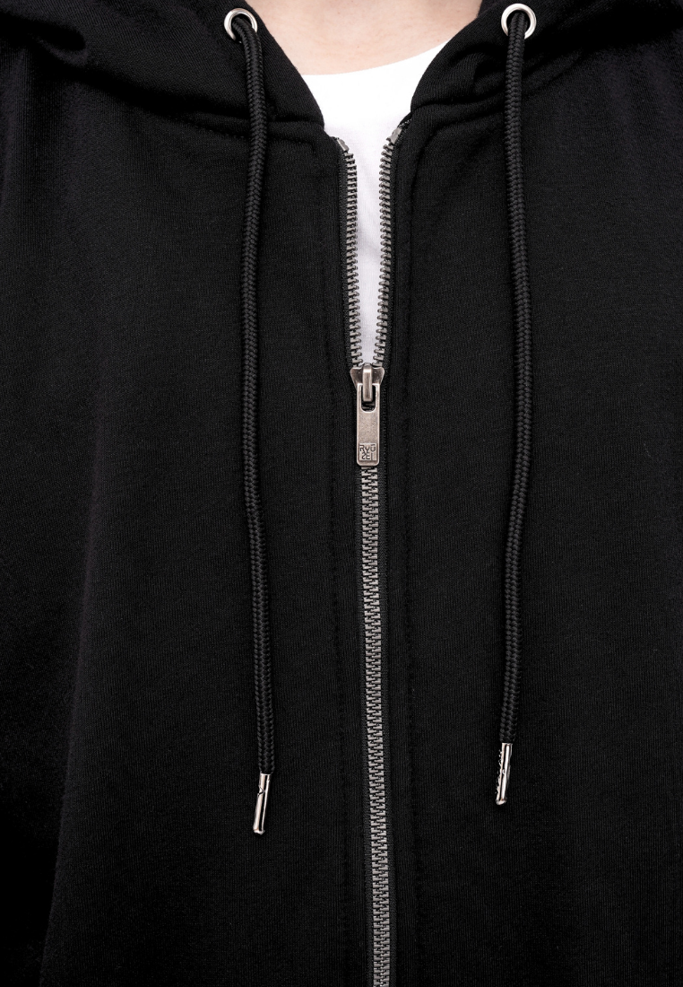 Ryusei x Solo Leveling | Hoodie Zipper Tank Guard Black