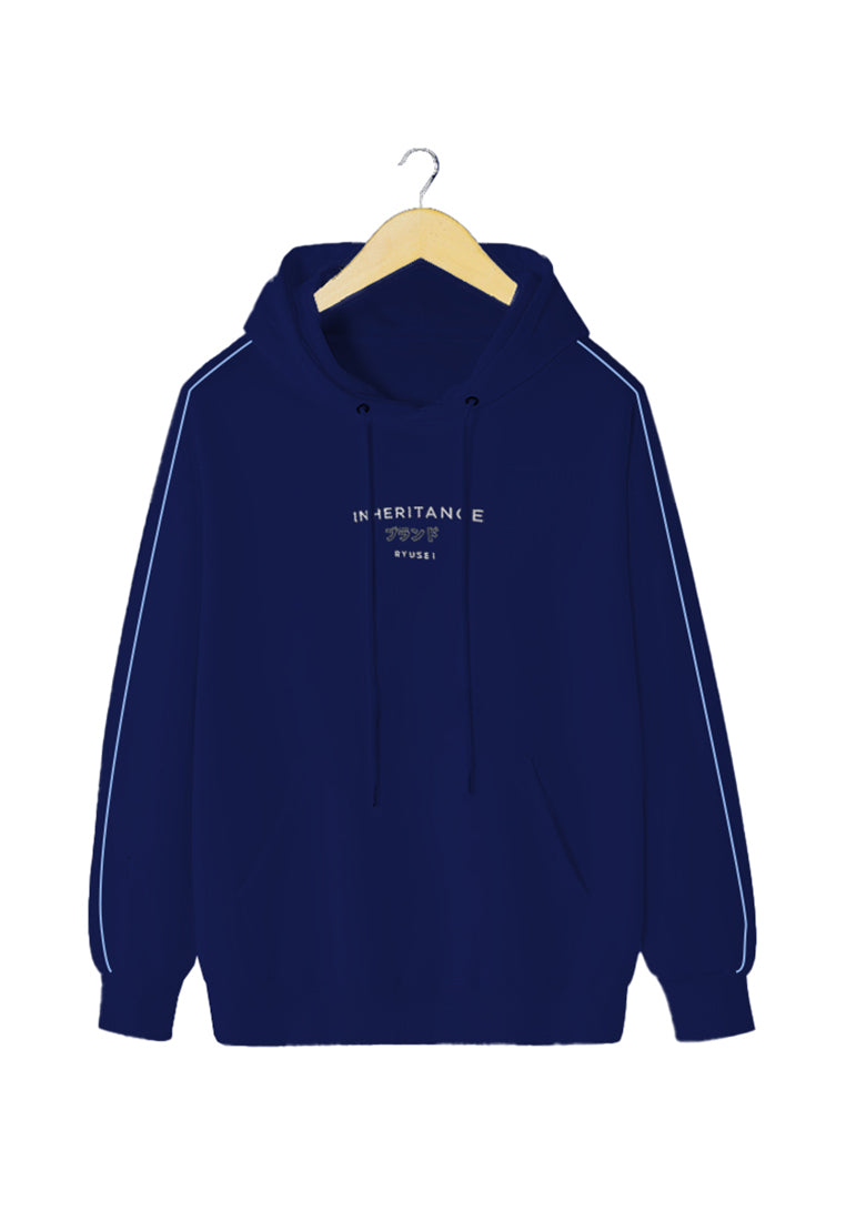 Ryusei Sweater Hoodie Inheritance Navy - Ryusei