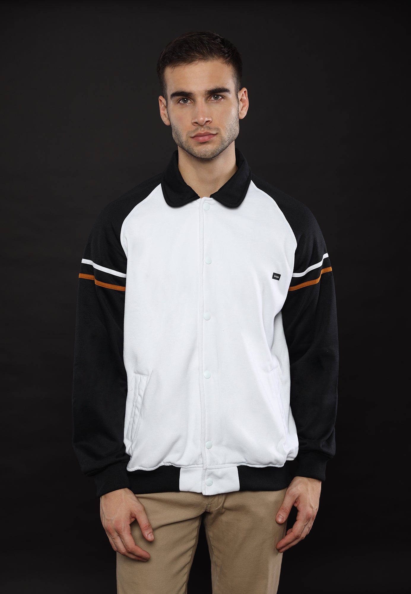 Ryusei Jacket Varsity Yoshimura CMB White