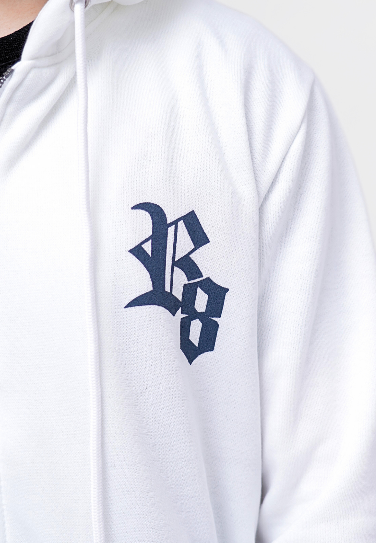 Ryusei Jaket Pria Passion White