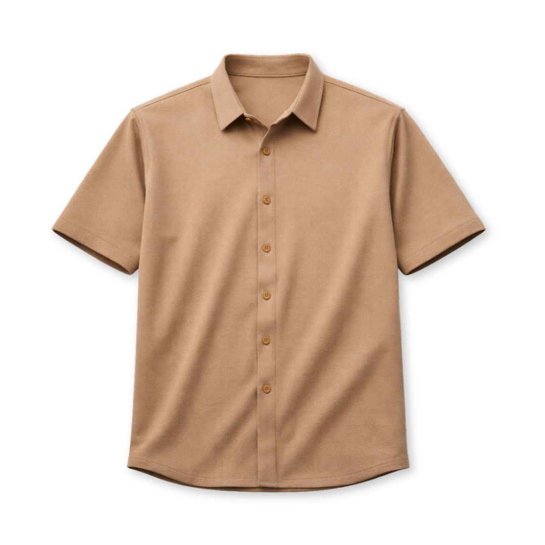 Ryusei Kemeja Pria Oversize Kudo Twill – Kemeja dengan Tekstur Unik