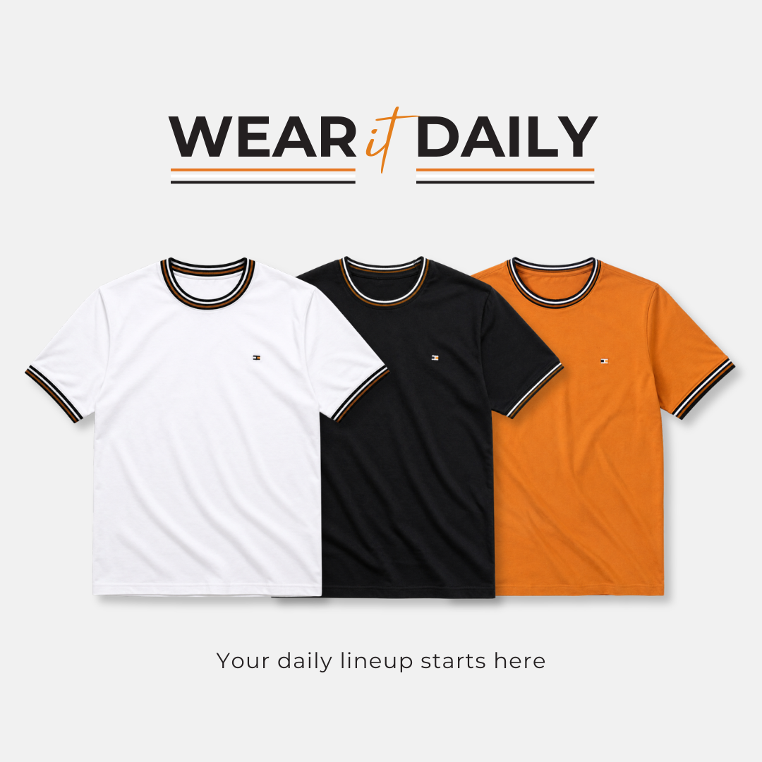 Ryusei Kaos Pria Masahiro Basic | Dengan Pilihan Warna