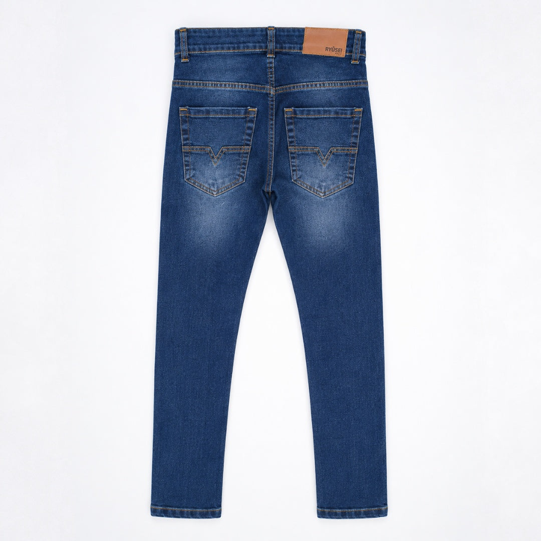 Ryusei Jeans Pria Slimfit Miyazawa