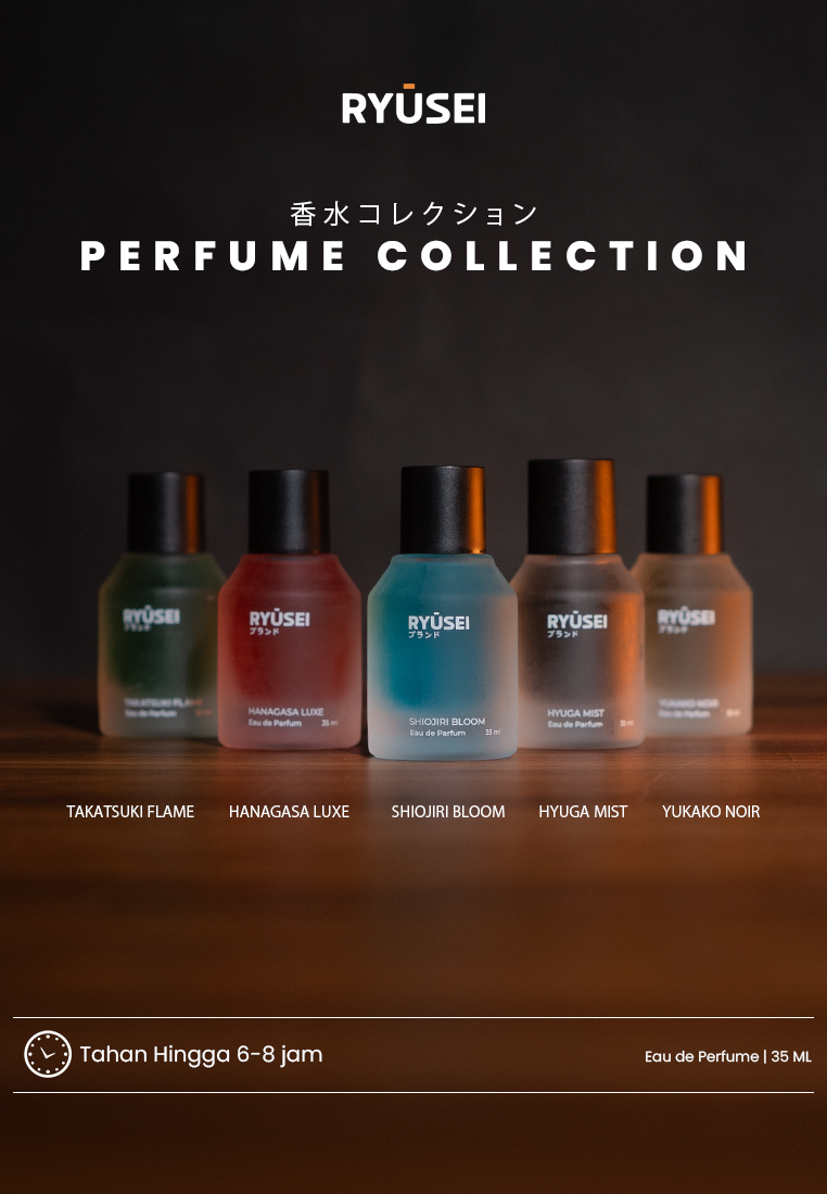 Ryusei Mist - Eau de Parfum 35ml - Parfum Pria/Unisex Tahan Lama