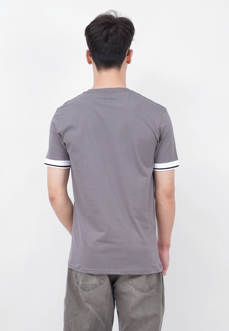 Ryusei Kaos Pria Persistence Dark Grey