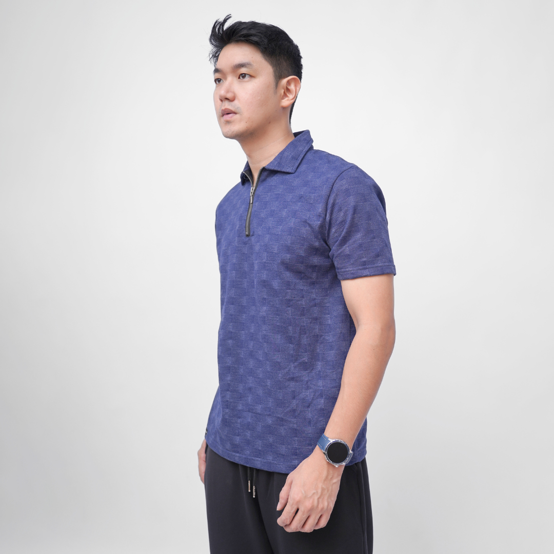 Ryusei Polo Pria Rai Navy