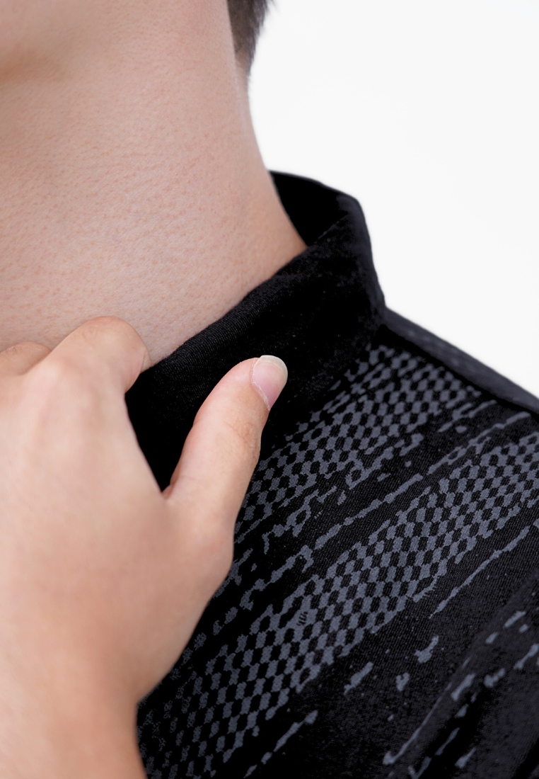 Ryusei Polo Pria Riku FP Black