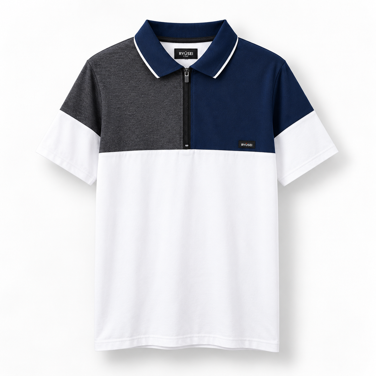 Ryusei Polo Shirt Rikuto CMB White