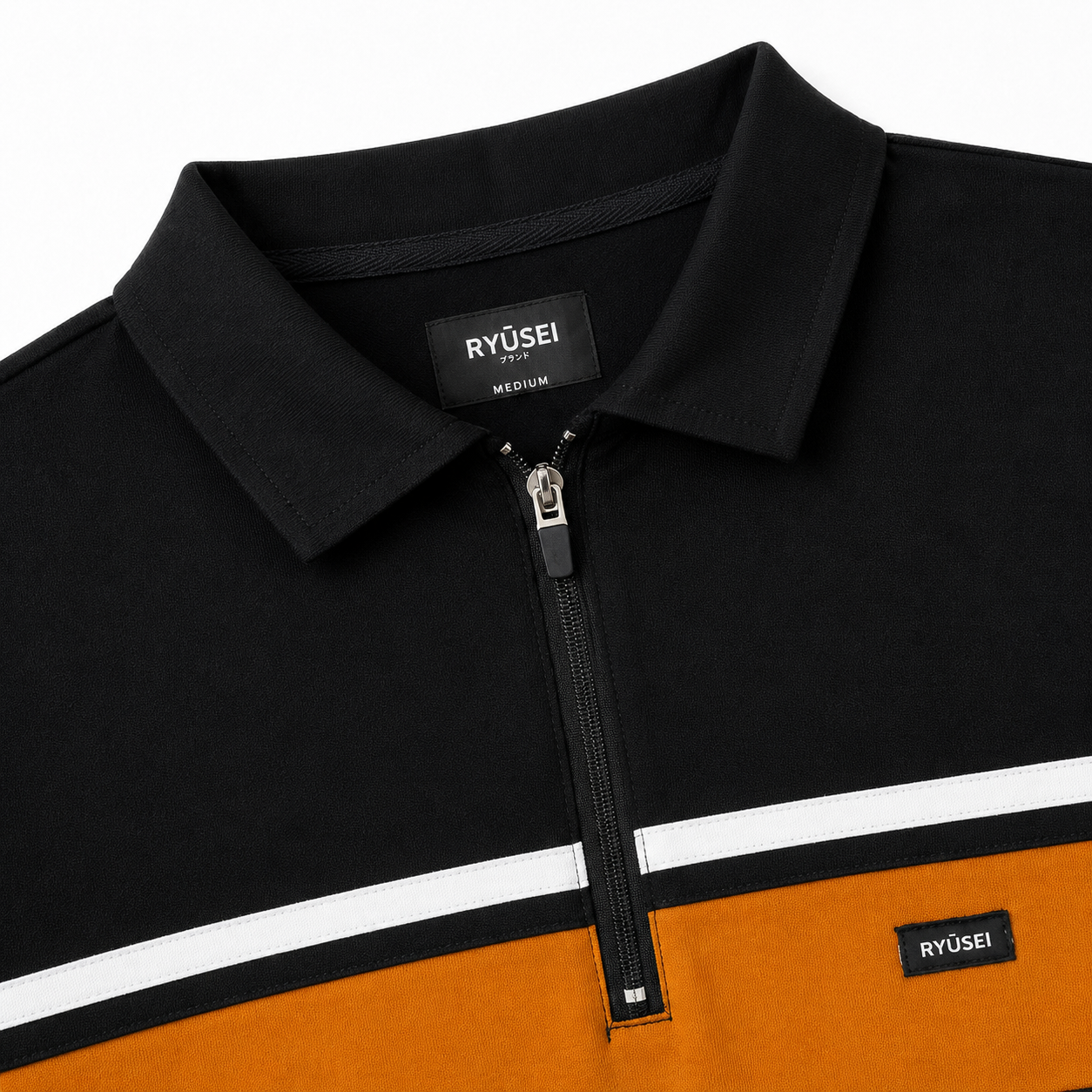 Ryusei Polo Shirt Fumitaka CMB Black