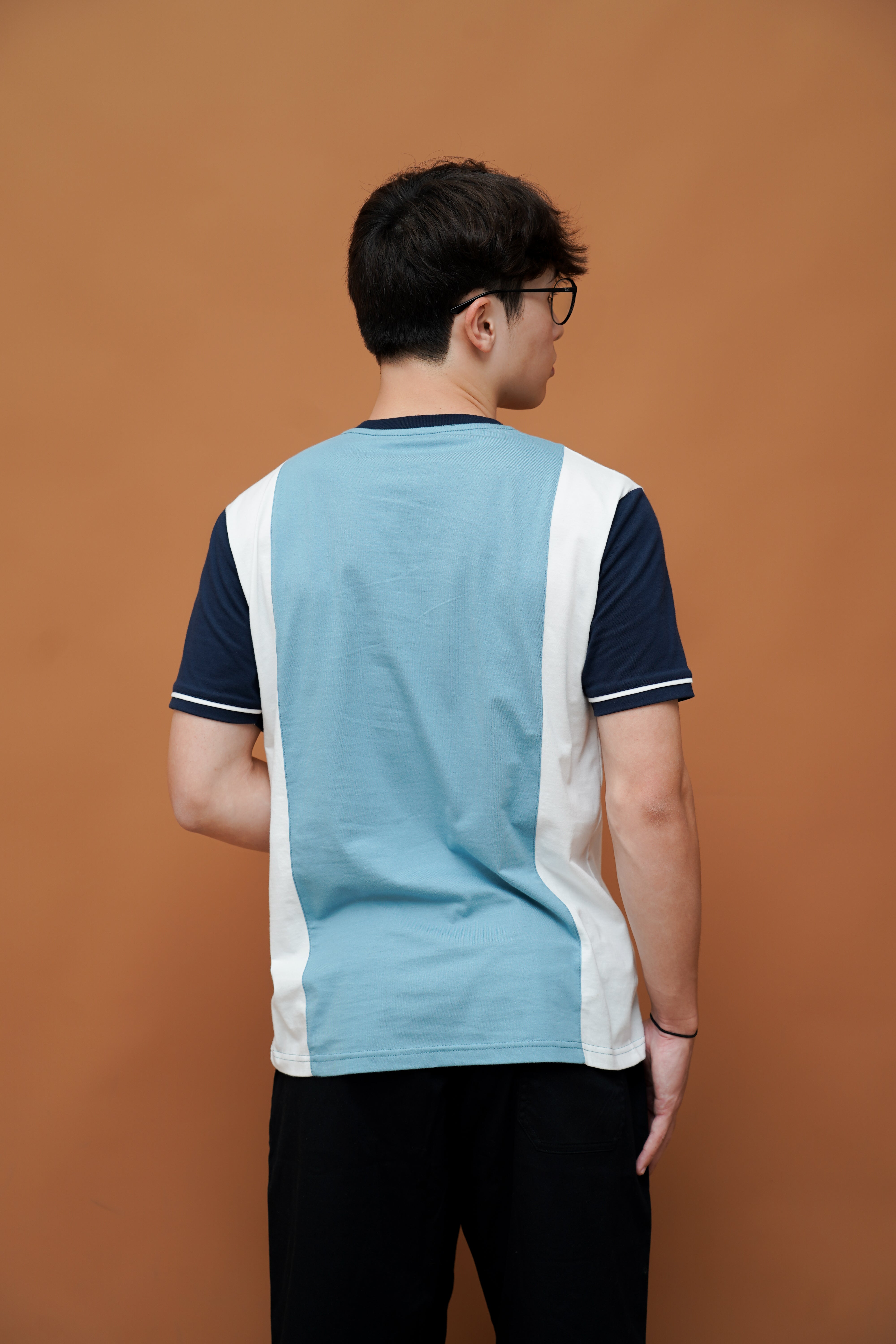 Ryusei Kaos Pria Miyazaki Smoke Blue