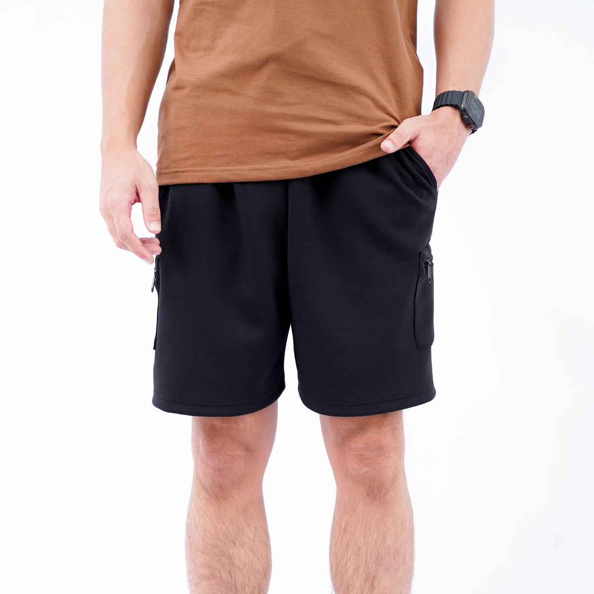 Ryusei Celana Cargo Pendek Fujisawa Black