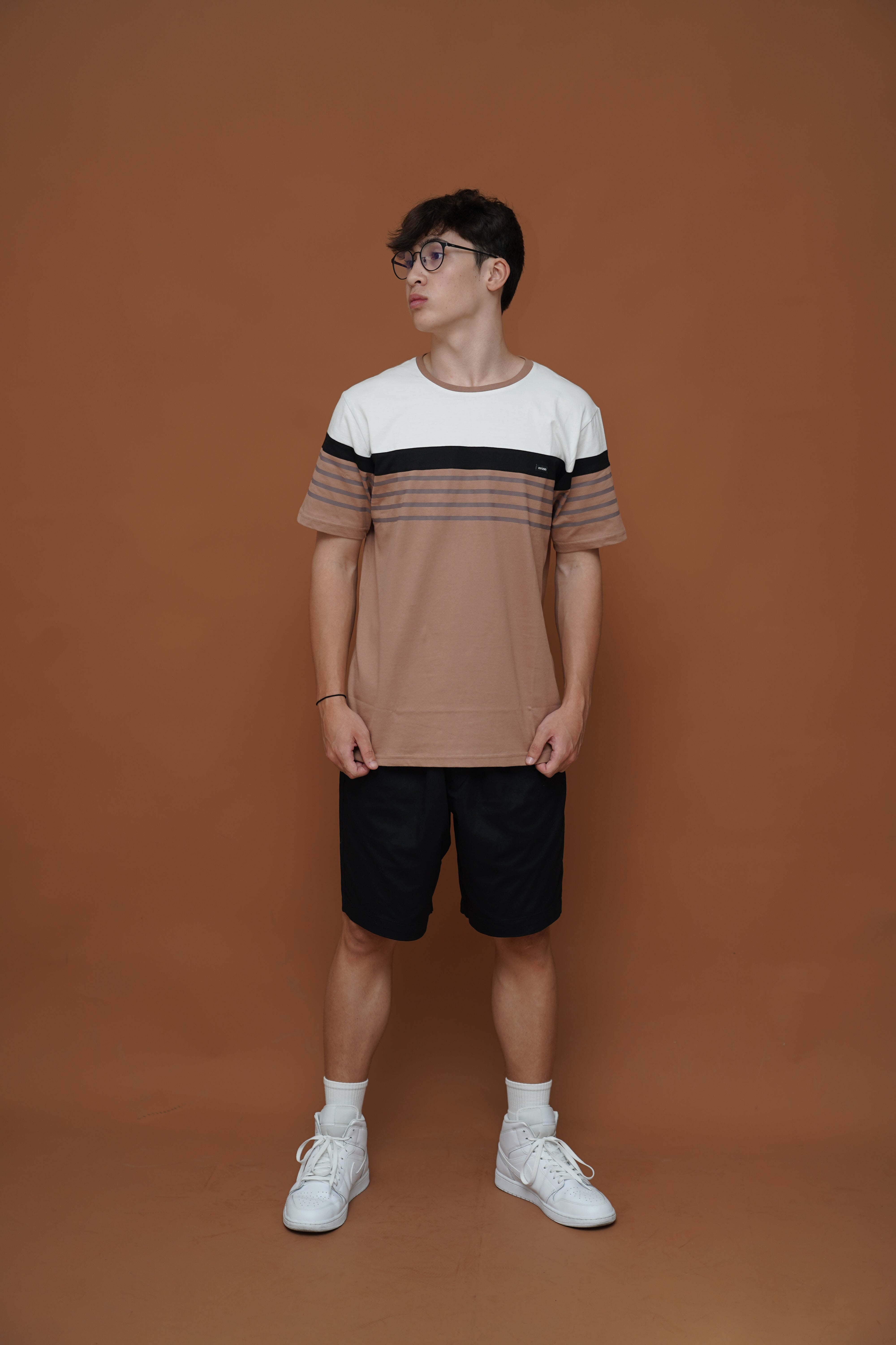 Ryusei Kaos Pria Shigeru CMB Almondine