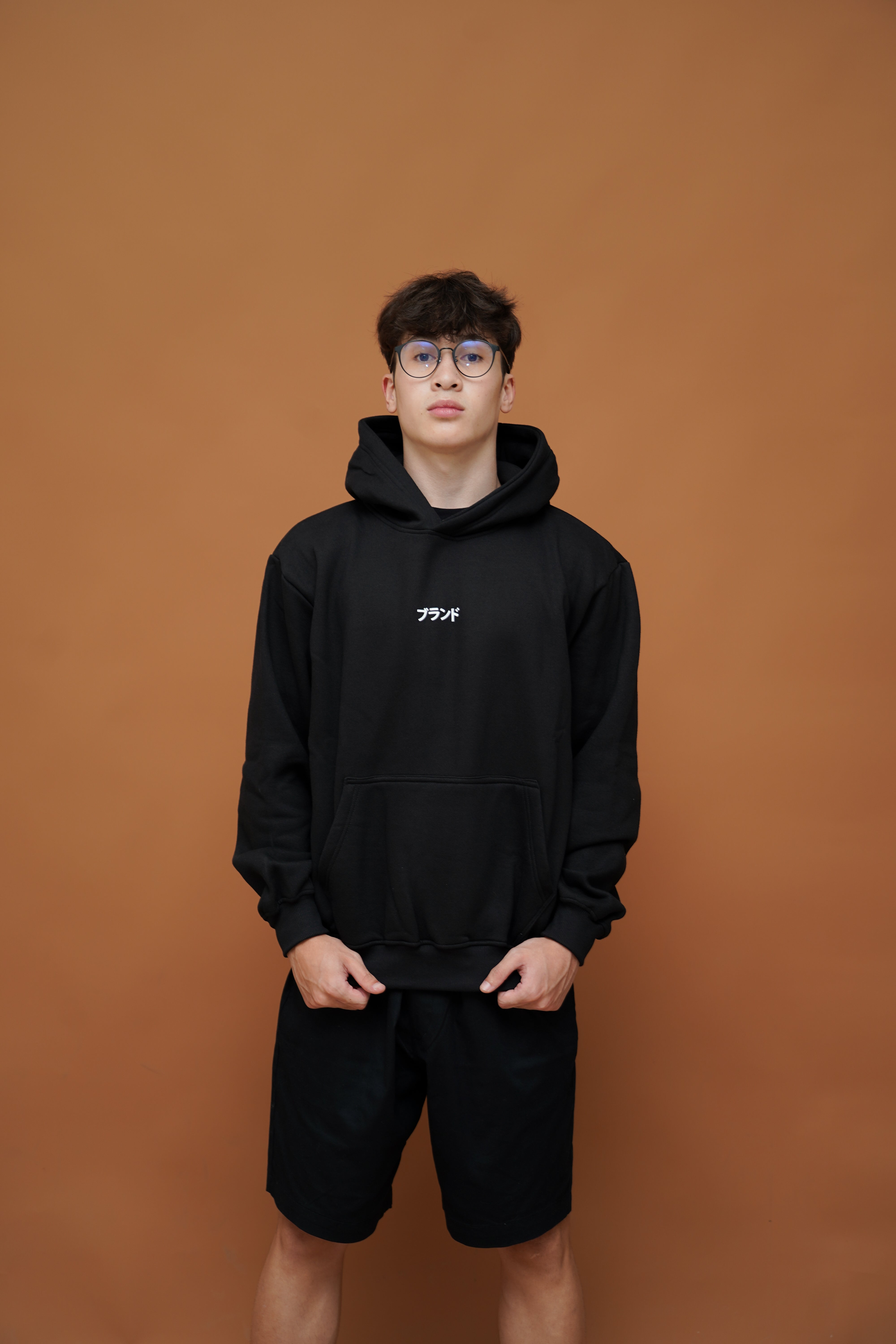 Ryusei Sweater Pria Powerful Black