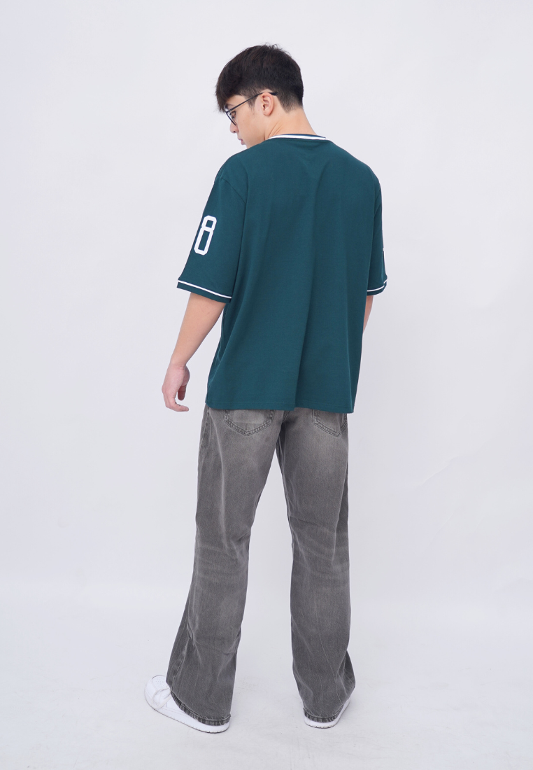Ryusei Oversize T-shirt Jersey Streetwear Action - Bordir