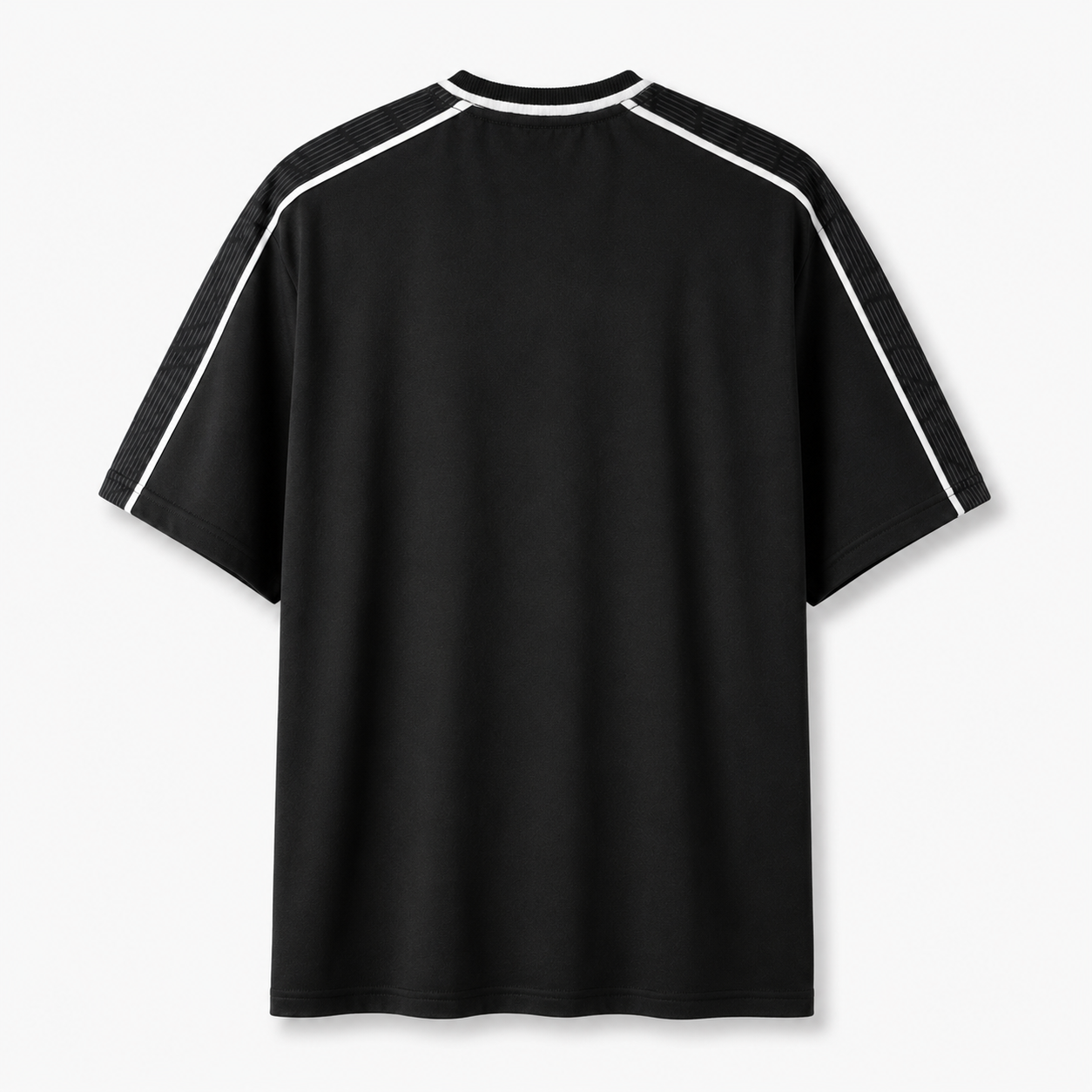 Ryusei Kaos Pria Boxy Oversize Kanata Black