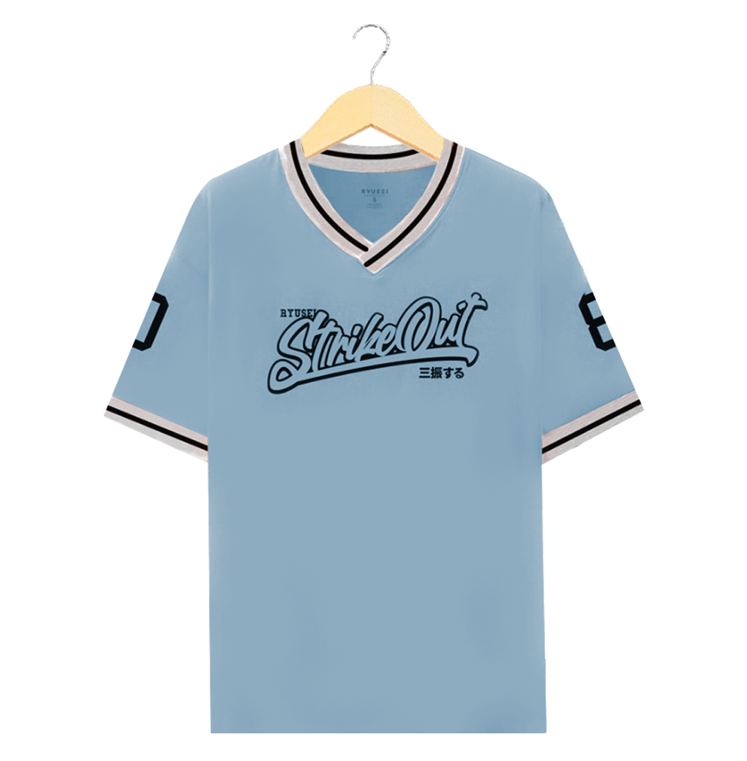 Ryusei Kaos Pria Boxy Oversize StrikeOut