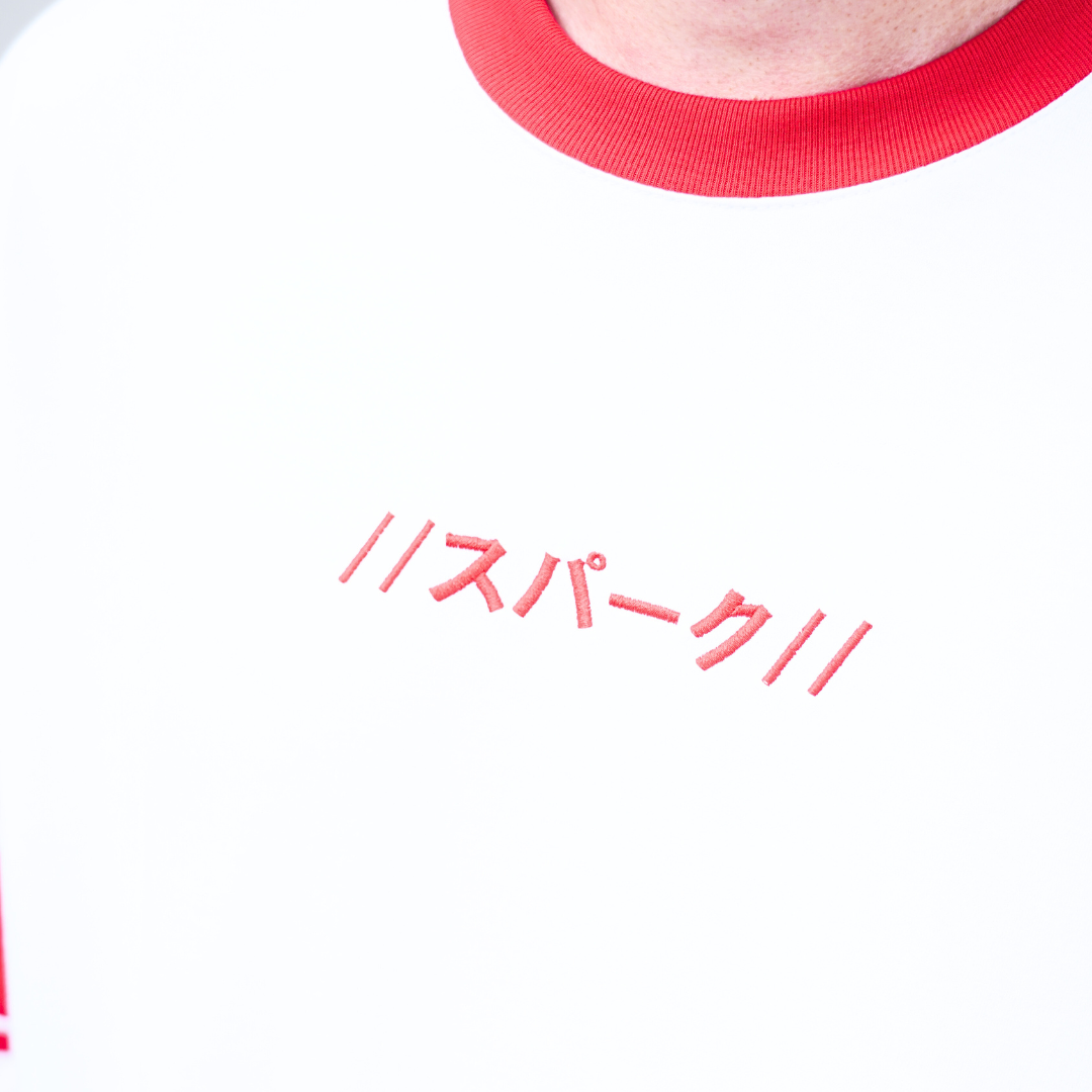 Ryusei Kaos Pria Boxy Oversize Eighty CMB Red
