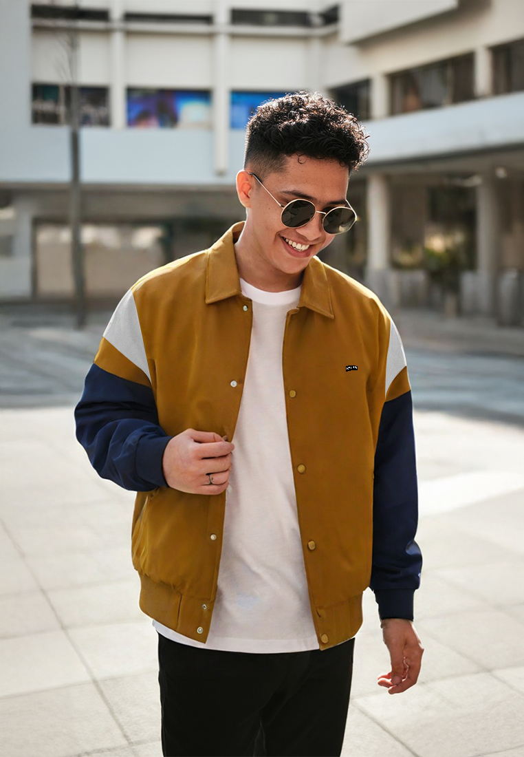 Ryusei Jacket Varsity Hirokatsu CMB Mustard
