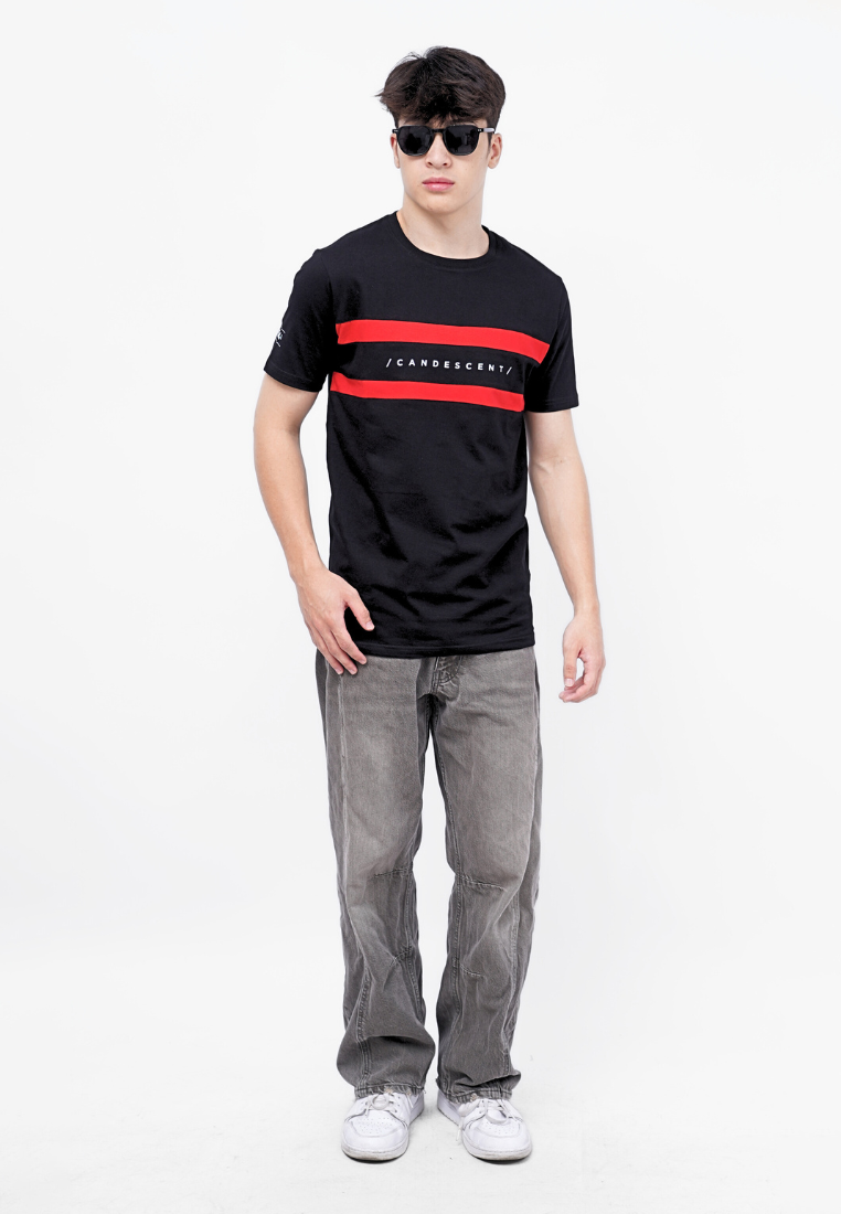 Ryusei Kaos Pria Candescent Black