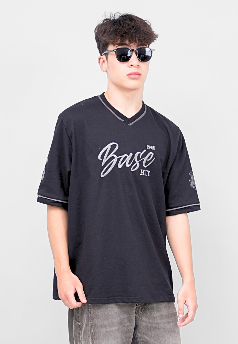 Ryusei Kaos Pria Boxy Oversize Base