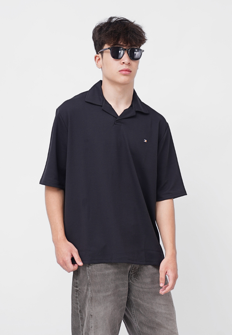 Ryusei Polo Oversize Kudo Twill – Polo dengan Tekstur Unik