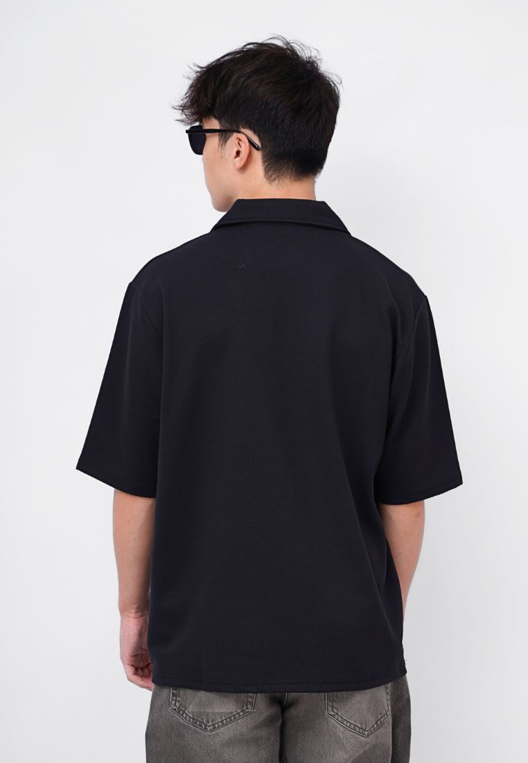 Ryusei Polo Oversize Kudo Twill – Polo dengan Tekstur Unik