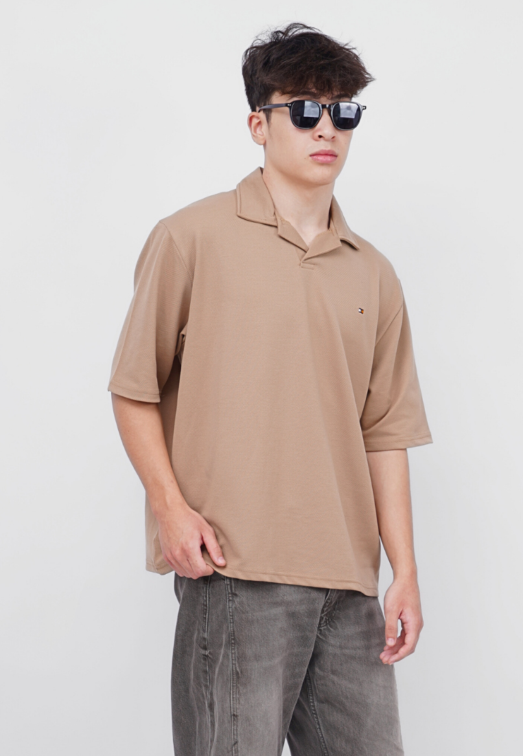 Ryusei Polo Oversize Kudo Twill – Polo dengan Tekstur Unik