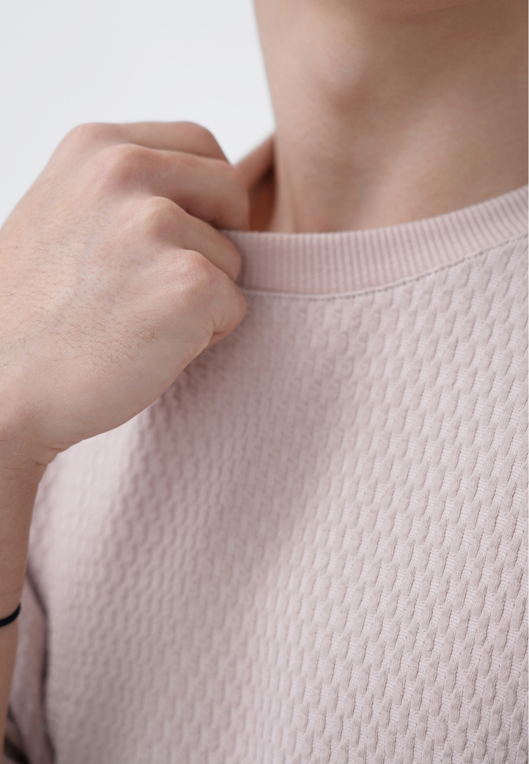 Ryusei T-shirt Oversize SORA Knit – Kaos Knit dengan Tekstur Unik