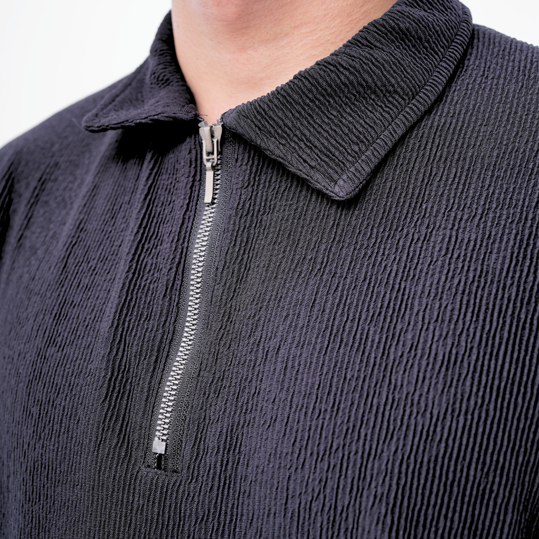 Ryusei Polo Pria SHIN Fit Basic | Polo dengan Tekstur Unik