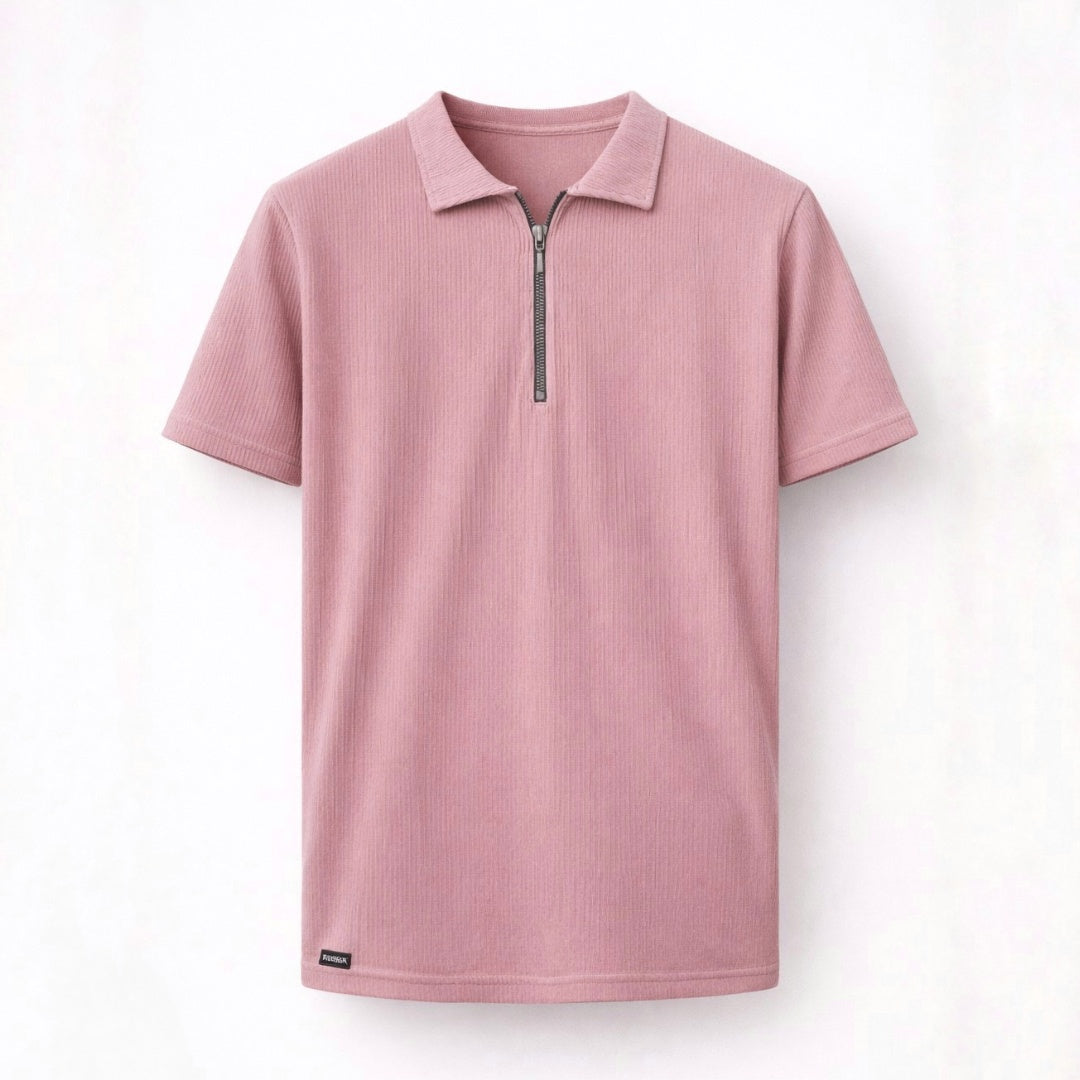 Ryusei Polo Pria SHIN Fit Basic | Polo dengan Tekstur Unik