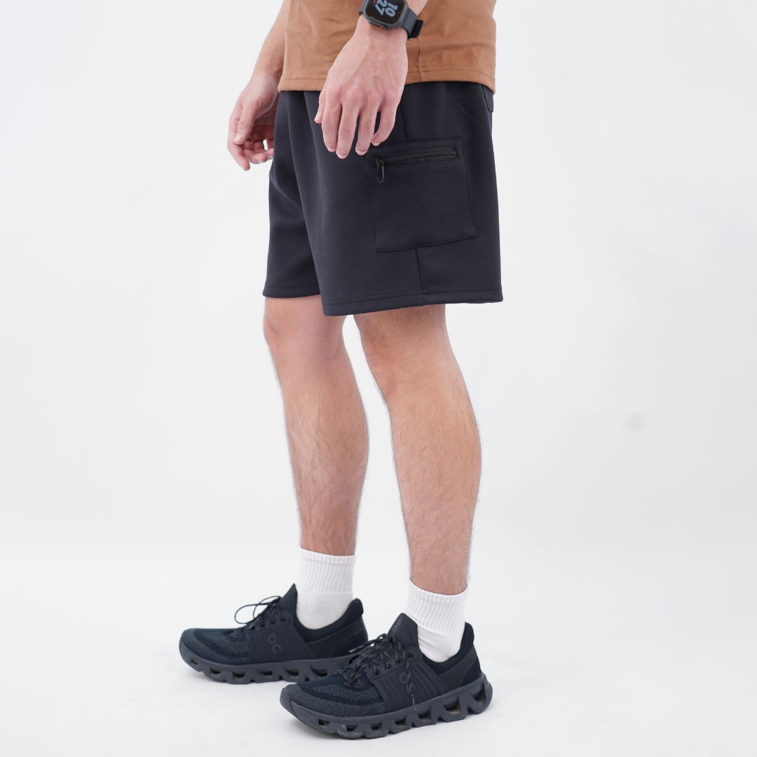 Ryusei Celana Cargo Pendek Fujisawa Black