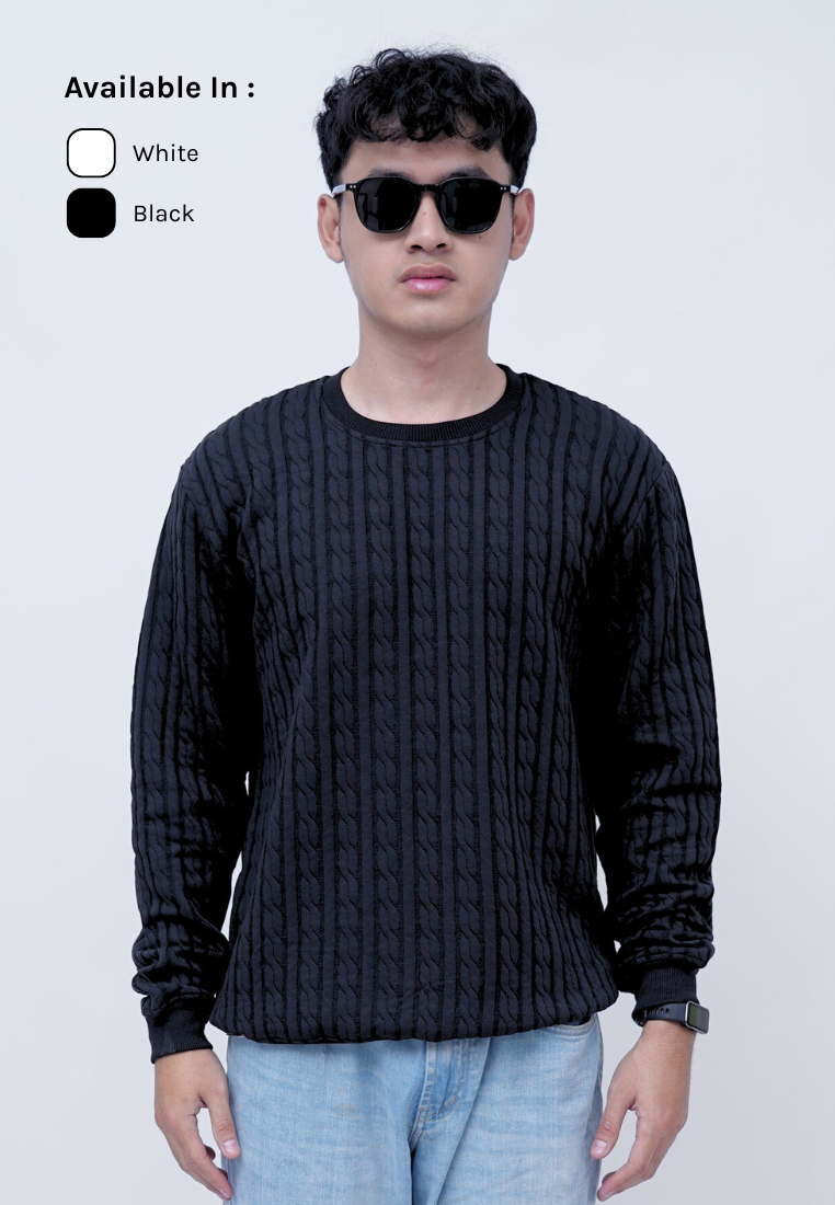Ryusei Sweater YURA Knit – Sweater Knit dengan Tekstur Unik