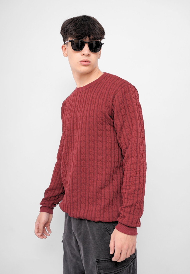 Ryusei Sweater YURA Knit – Sweater Knit dengan Tekstur Unik