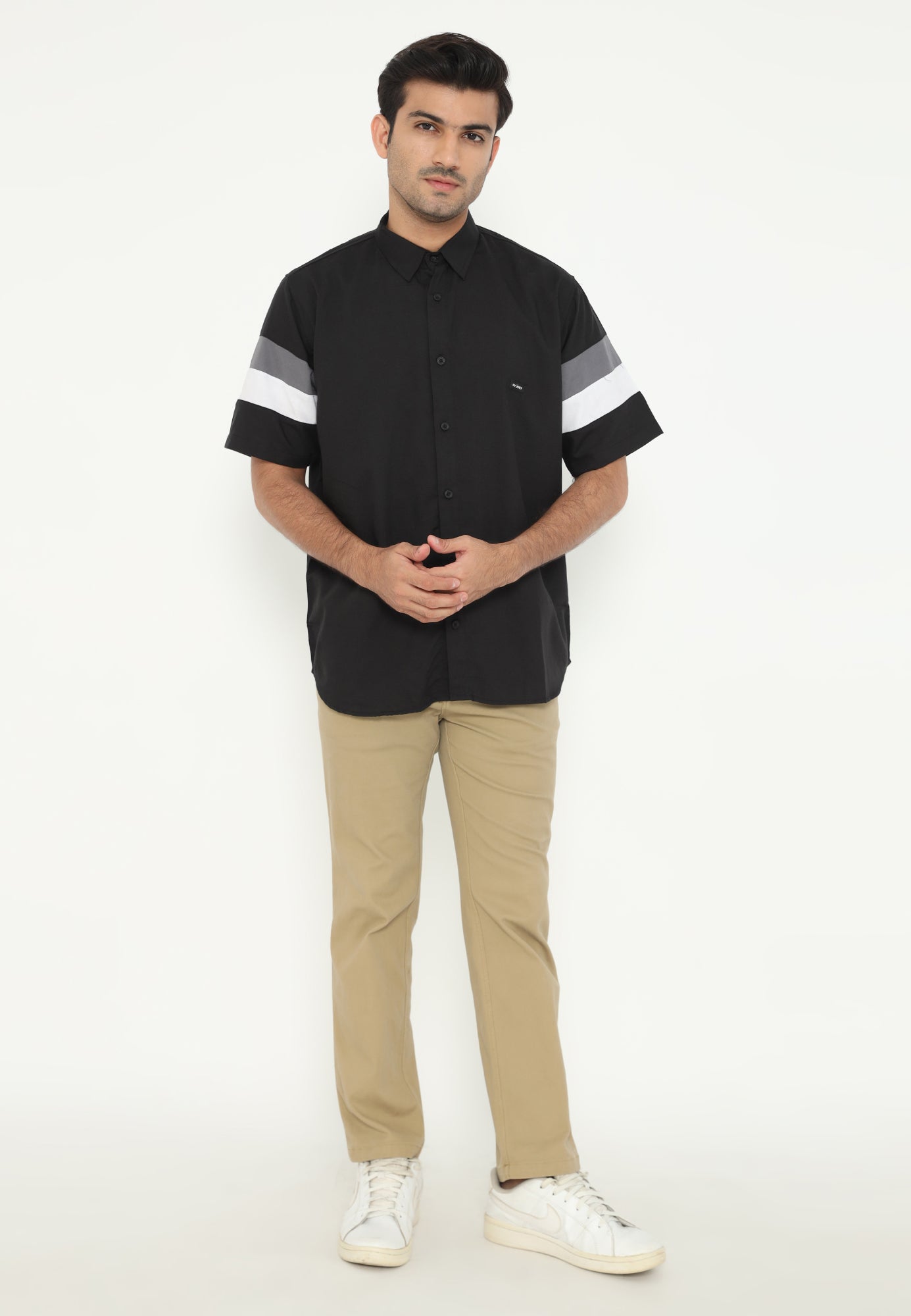 Ryusei Kemeja Atsuki CMB Black