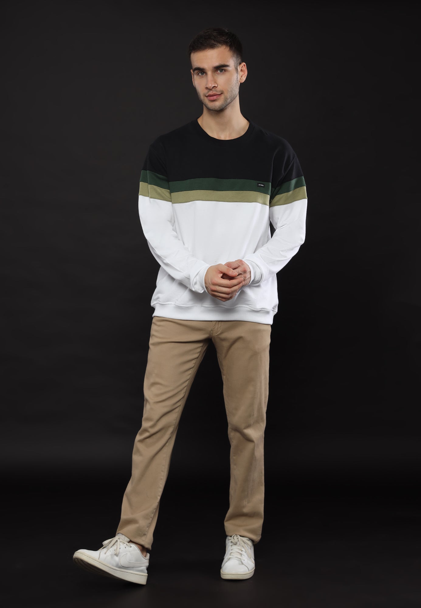 Ryusei Sweater Pria Towada CMB White