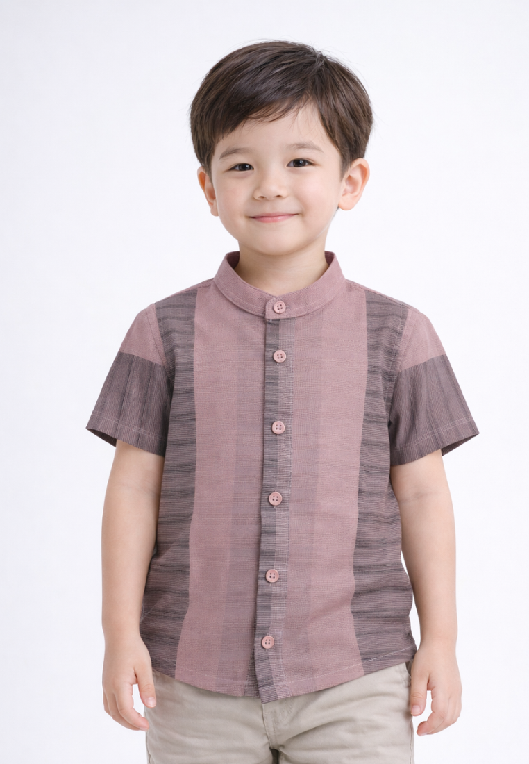 Ryusei Kemeja Anak Lengan Pendek Yahata