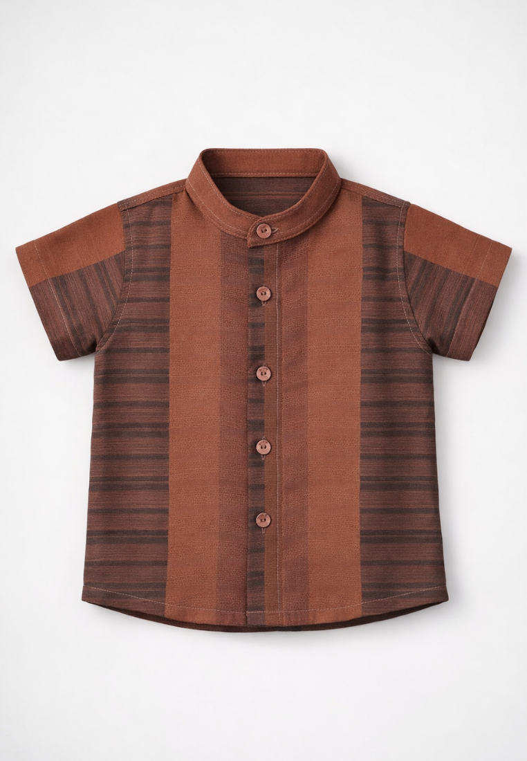 Ryusei Kemeja Anak Lengan Pendek Yahata