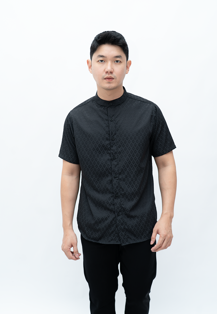 Ramadan Series | Ryusei Kemeja Kerah Koko Lengan Pendek Hakkoda