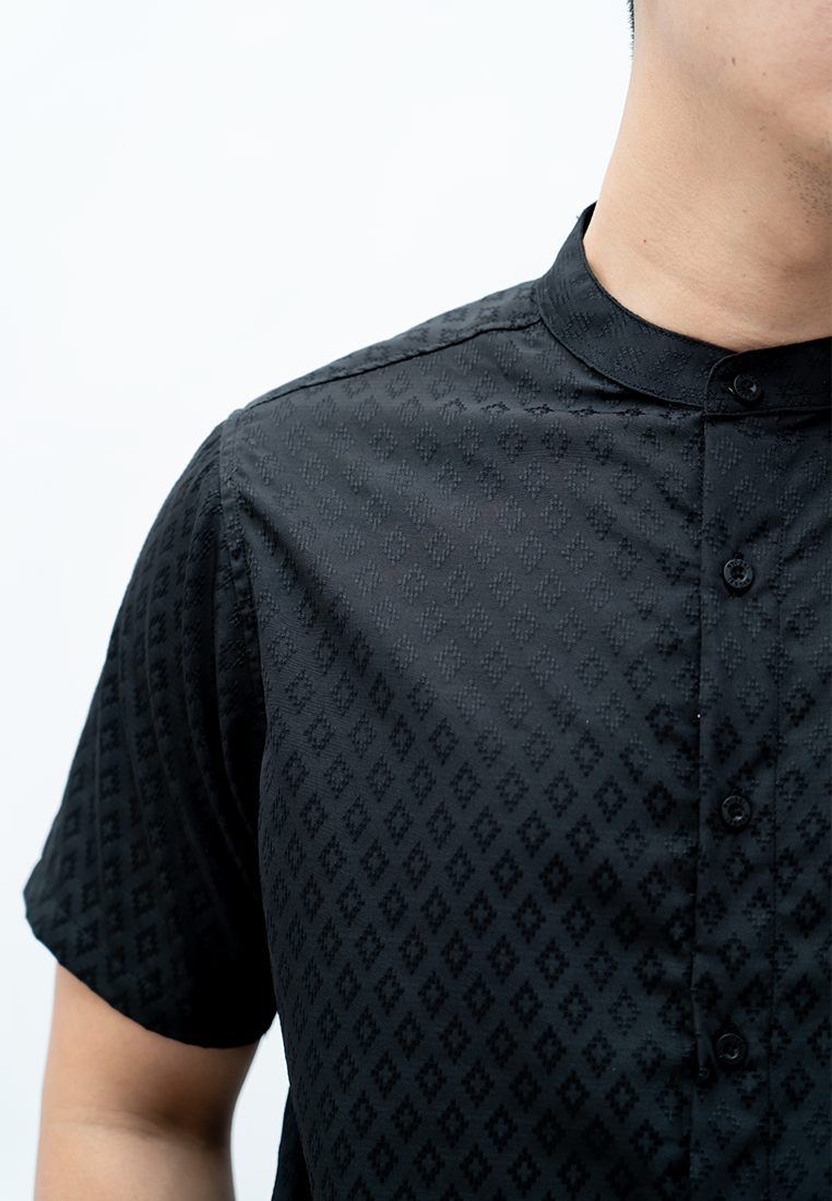 Ramadan Series | Ryusei Kemeja Kerah Koko Lengan Pendek Hakkoda