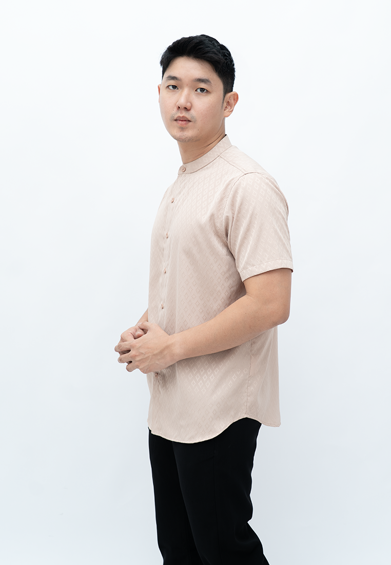 Ramadan Series | Ryusei Kemeja Kerah Koko Lengan Pendek Hakkoda