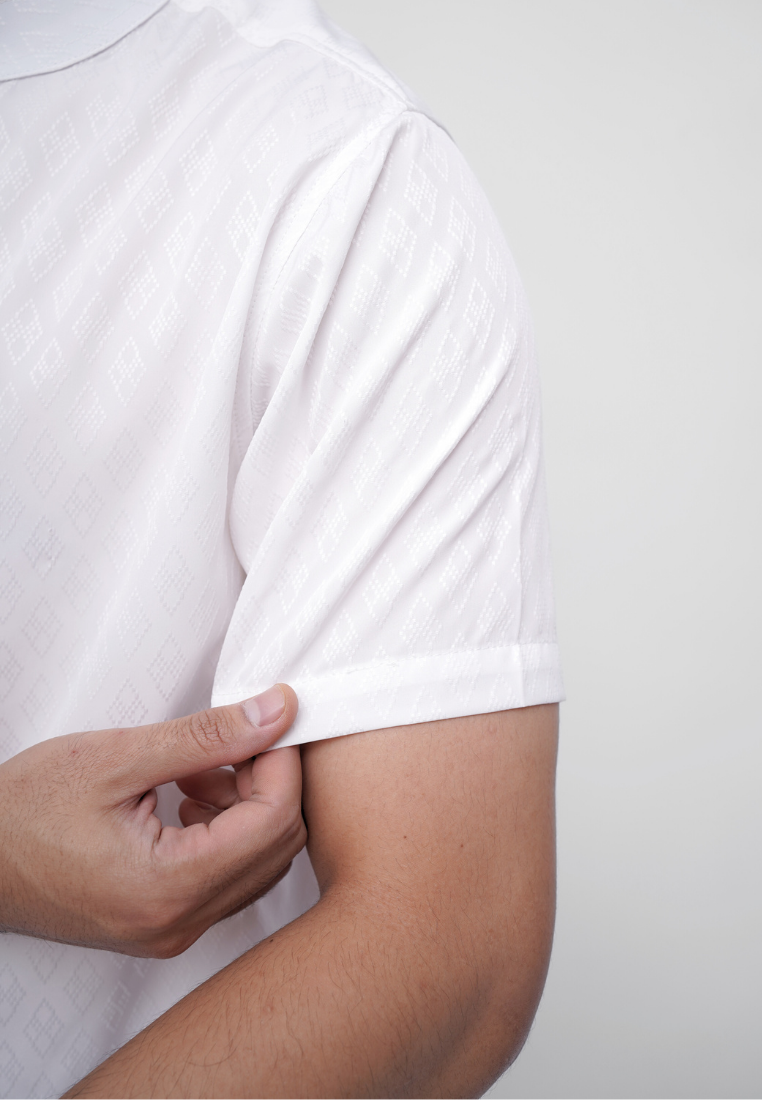 Ryusei Kemeja Kerah Koko Lengan Pendek Yama