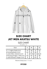 Ryusei Jacket Akatsu White