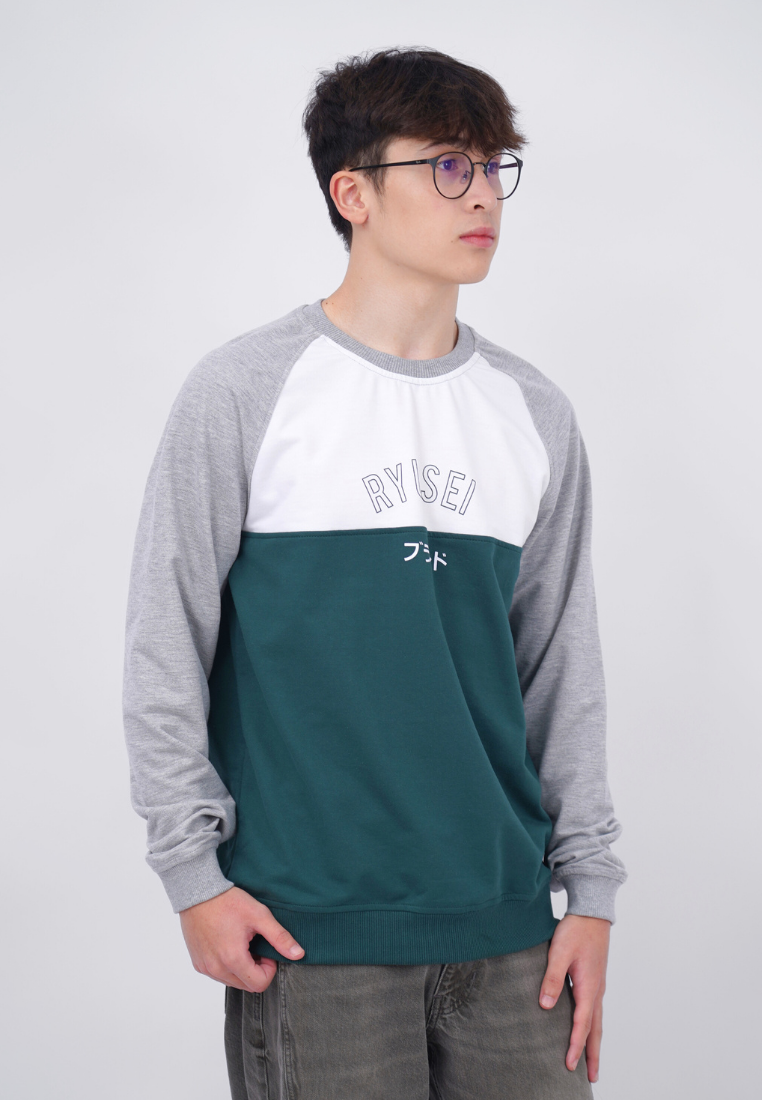 Ryusei Sweater Pria Ichiro CMB Green