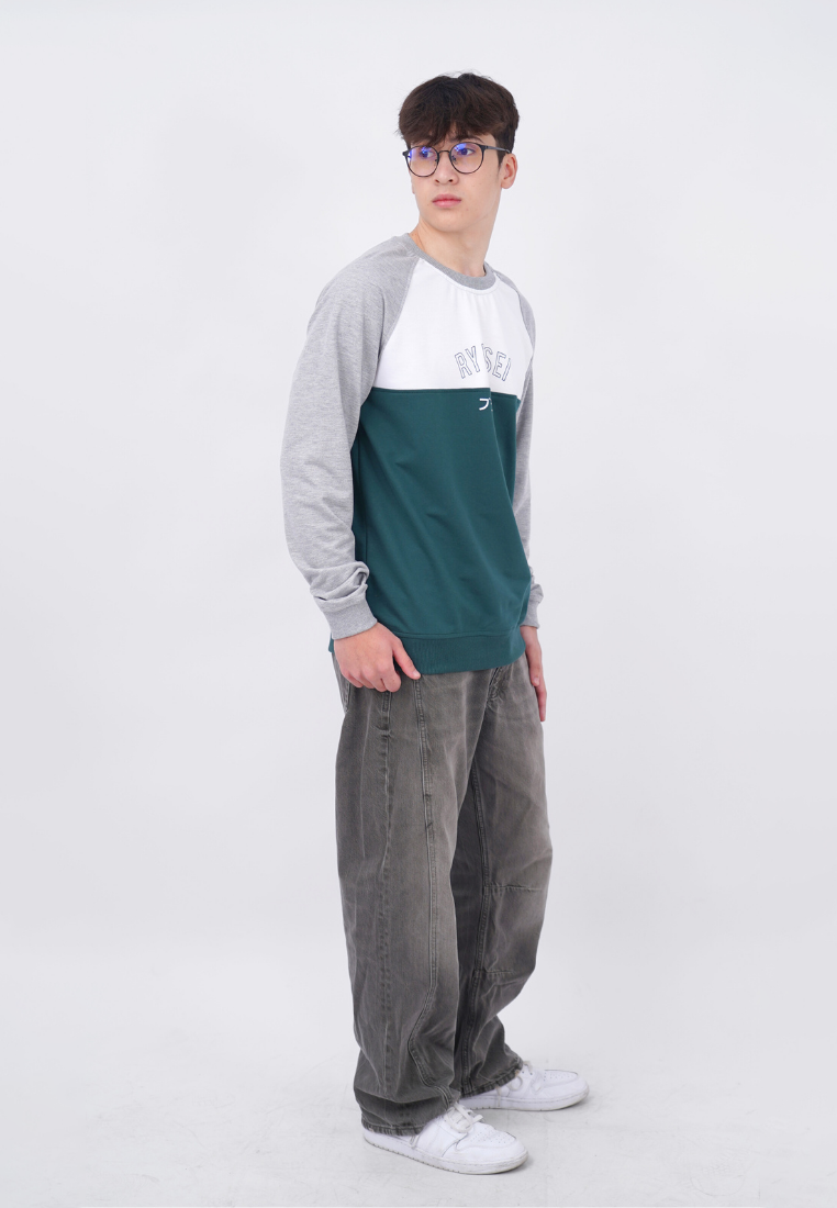 Ryusei Sweater Pria Ichiro CMB Green
