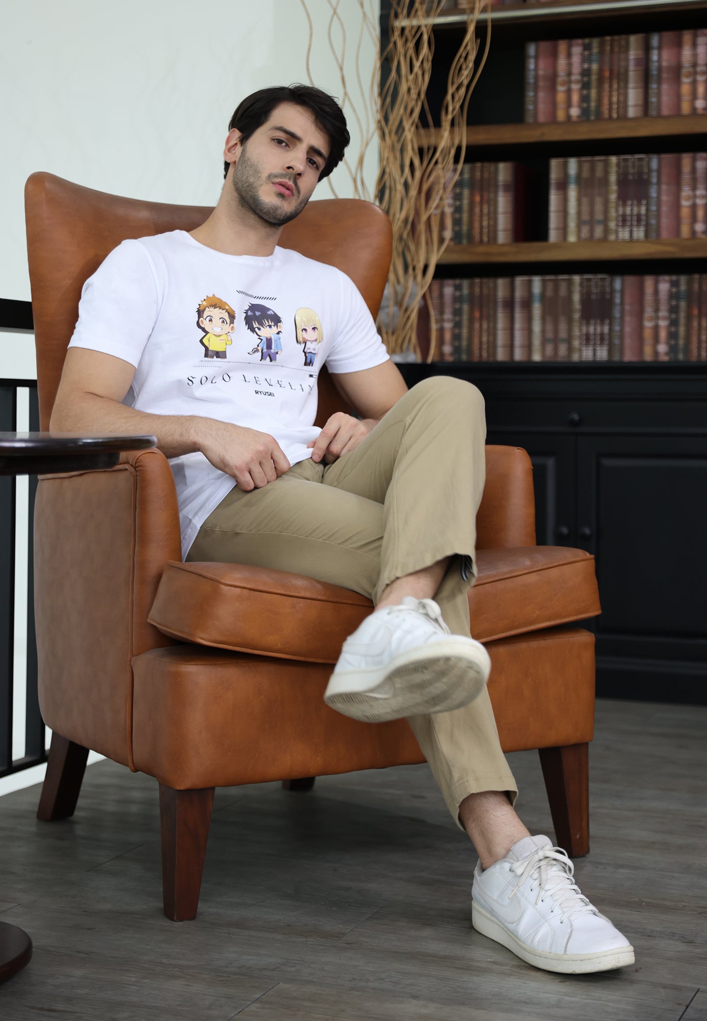Ryusei x Solo Leveling | T-shirt Hunt Bound White
