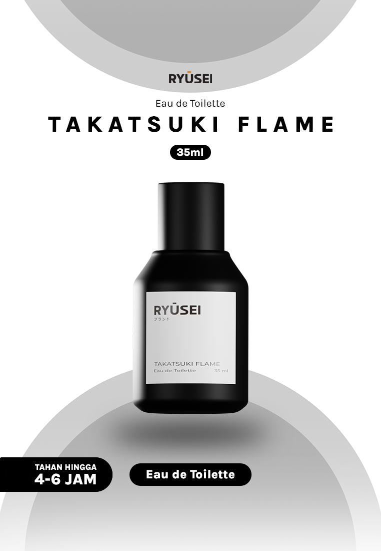 Ryusei Takatsuki Flame - Eau de Toilette 35ml - Parfum Pria Maskulin