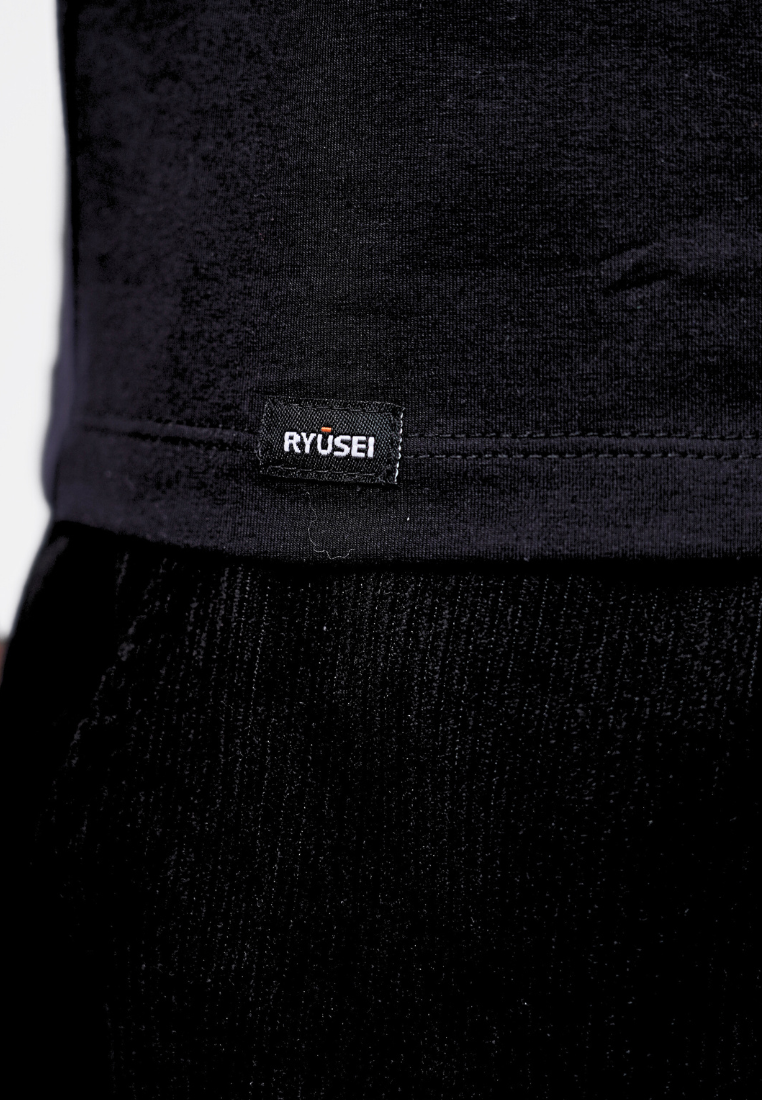 Ryusei Tanktop Pria Yuji Black