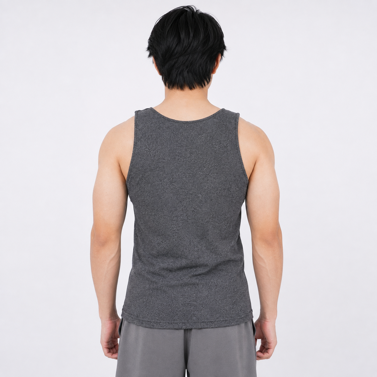 Ryusei Tanktop Pria Fujimi Dark Grey