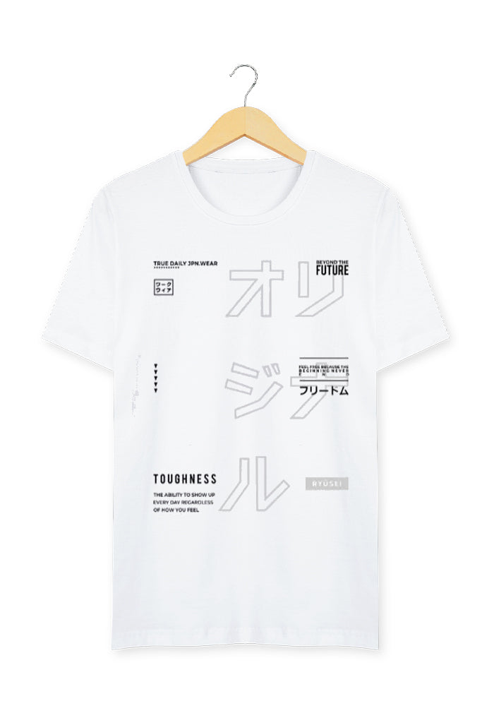 Ryusei Tshirt Toughness White - Ryusei